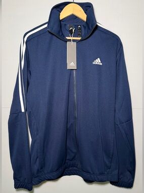 NWT adidas Men's Tiro TS Tracksuit Jacket - Collegiate Navy Blue - Size Large
